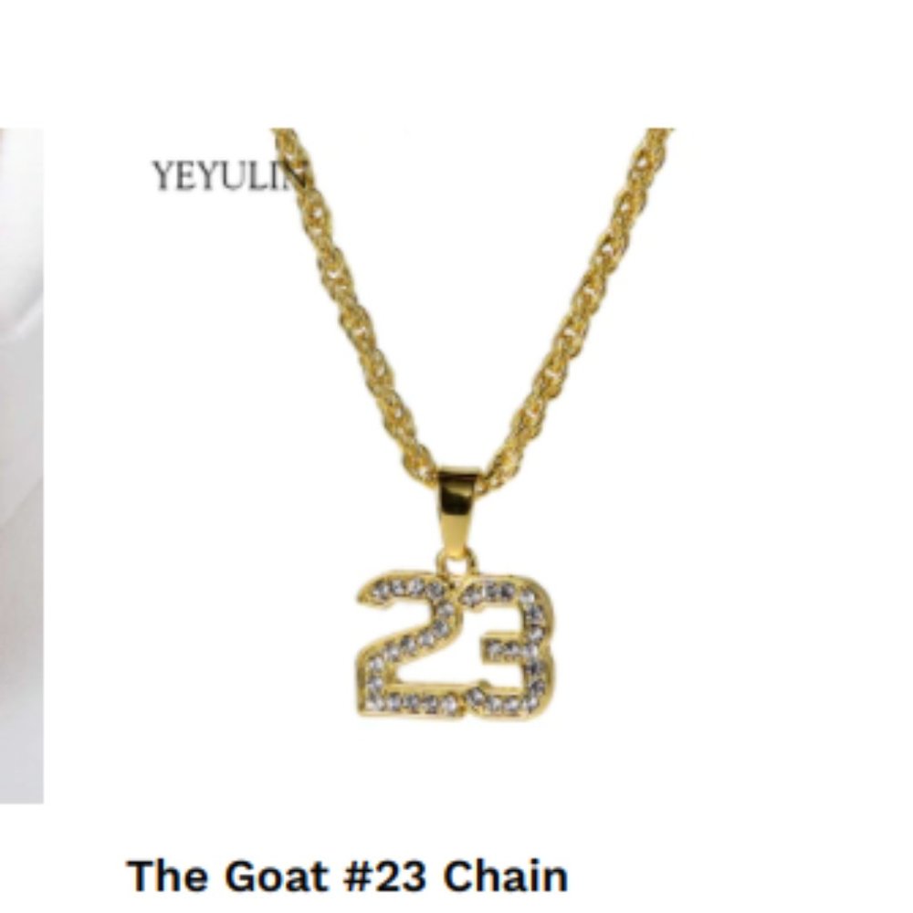 michael jordan #23 chain